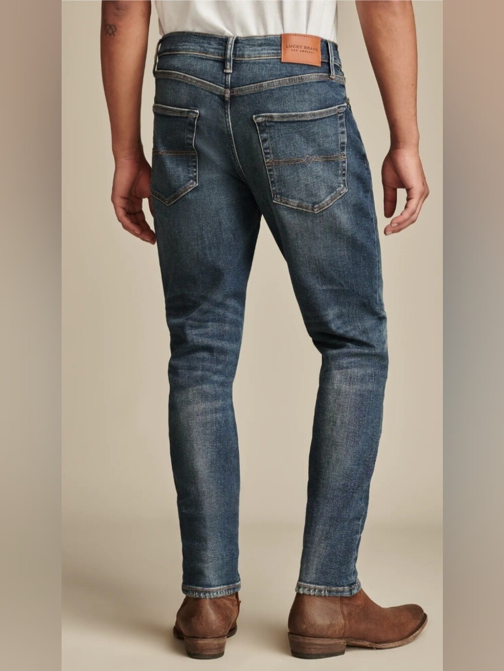 Lucky Brand Men's 36/32 Athletic Taper Denim NEW With Tags